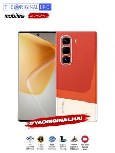 Infinix Hot 50 Pro Plus - 8GB RAM - 256GB Storage - PTA Approved - 12 Months Warranty - Red - The Original Bro Mobiles - TOB29